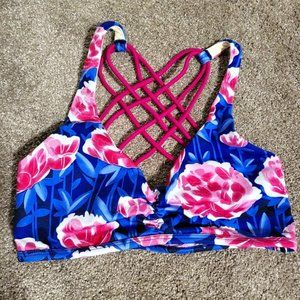 Pull on my Heart Strings Peony Bra